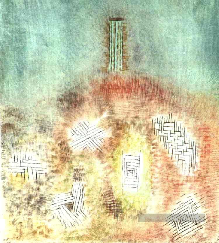 La colonne Paul Klee Peintures à l'huile
